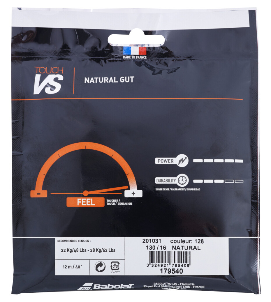 Tenisový výplet Babolat  VS Touch (12m)  1,30 mm - main (1)