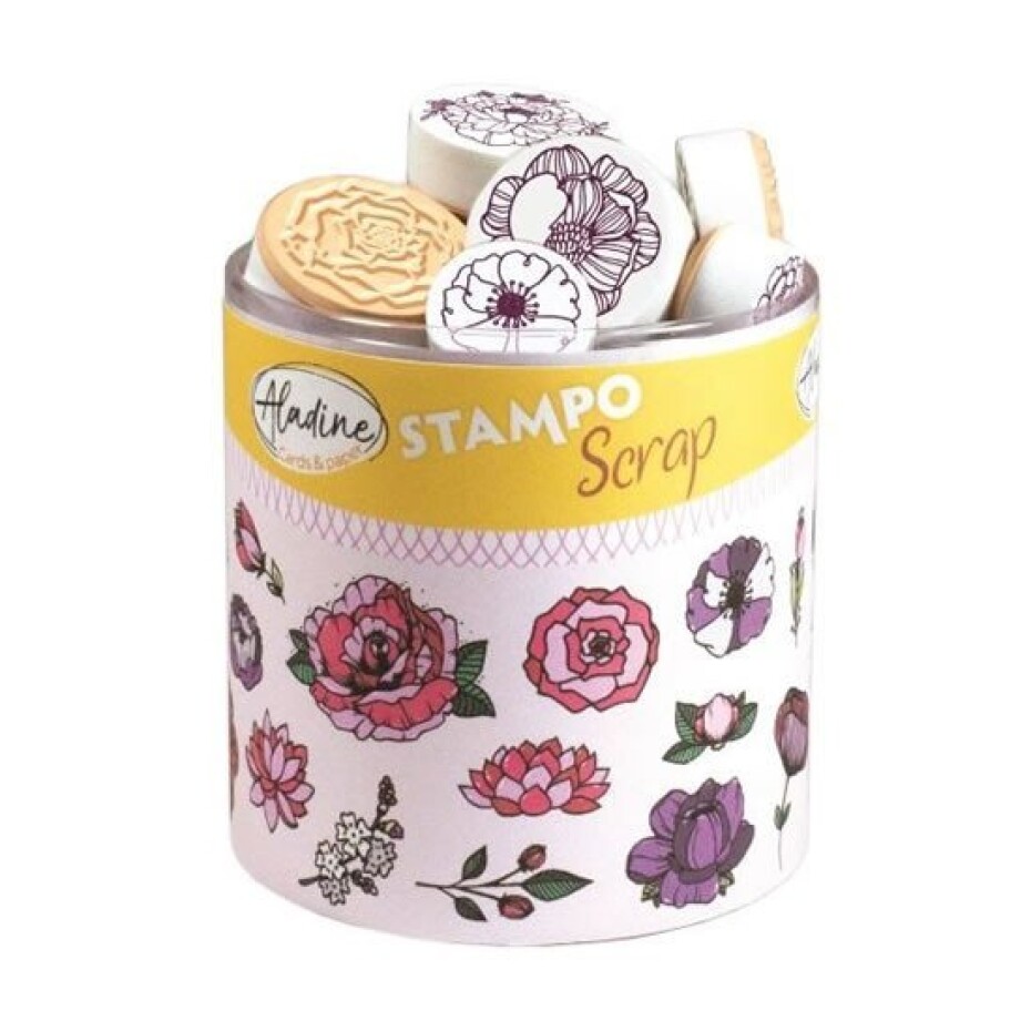 Razítka Stampo Scrap - kytičky - main (0)