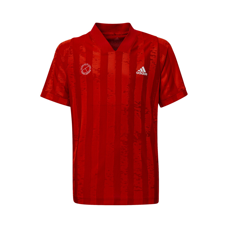 Dětské tričko adidas  Boys F Lift Tee Scarlet/Pink 140 cm - main (0)