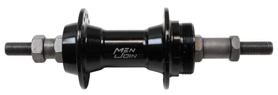 Max1 Náboj zadní ložiskový hliníkový černý, 32 děr, 135 mm x 3/8 x 175 mm - main (0)