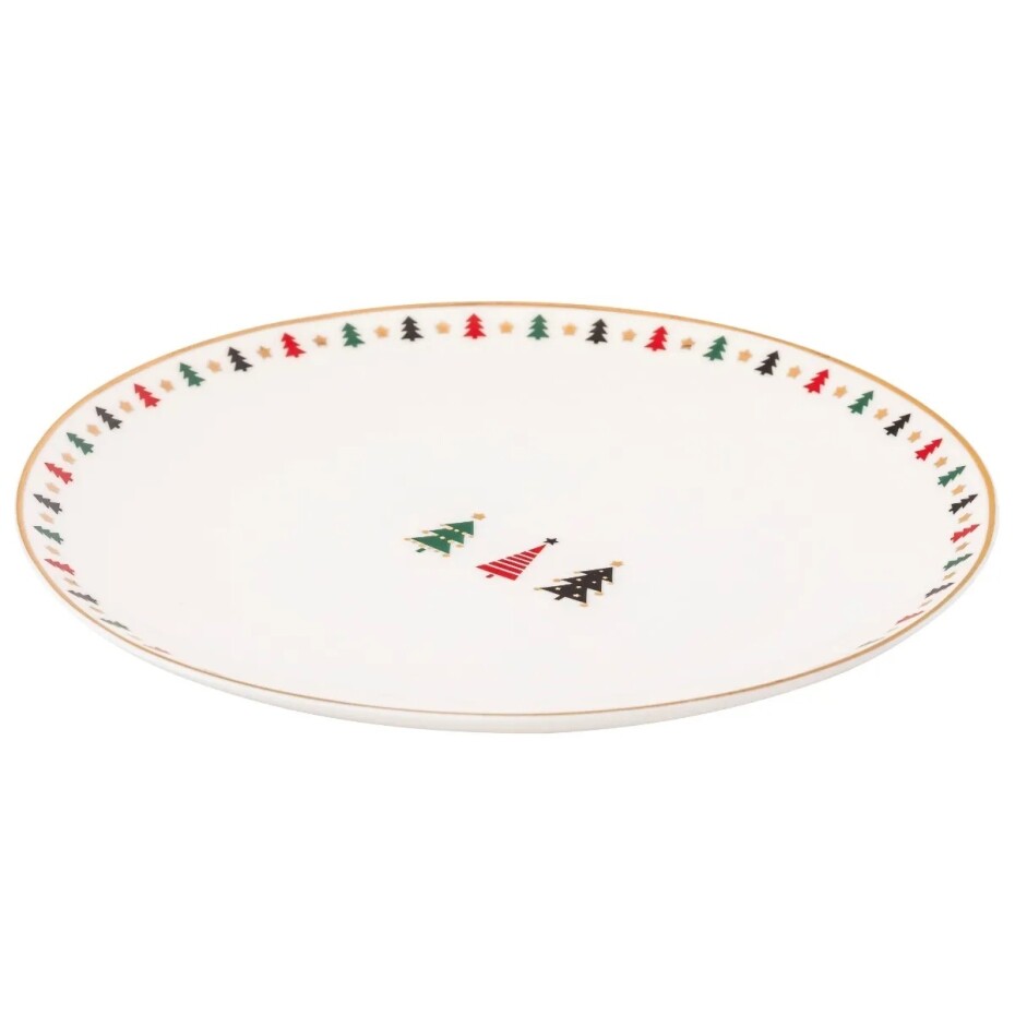 Altom Porcelánový dezertní talíř Modern Tree 20 cm - main (2)
