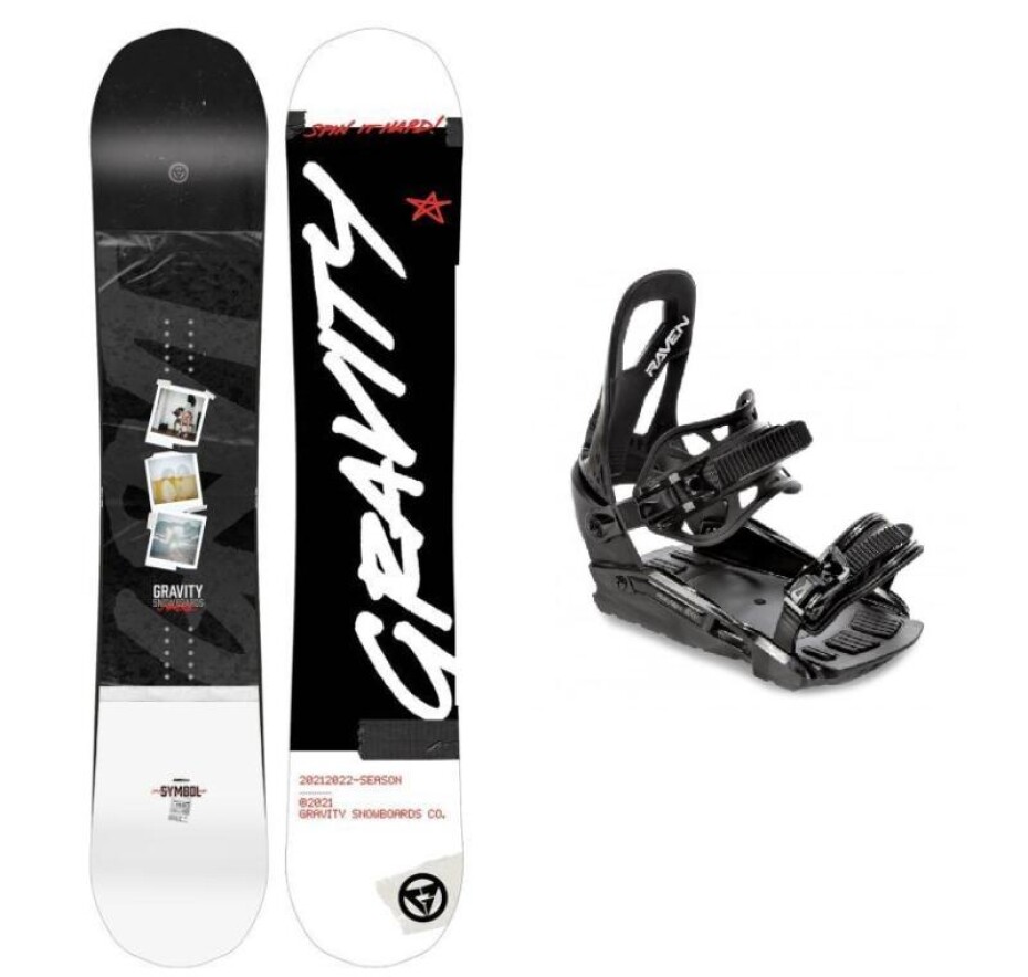 Gravity Symbol pánský snowboard + Raven S230 Black vázání - main (0)