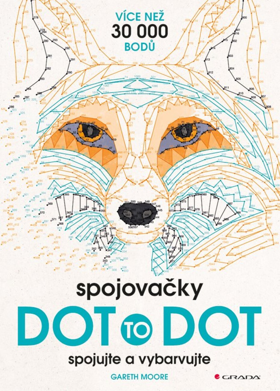 Spojovačky Dot to dot - spojujte a vybarvujte - Gareth Moore - main (0)
