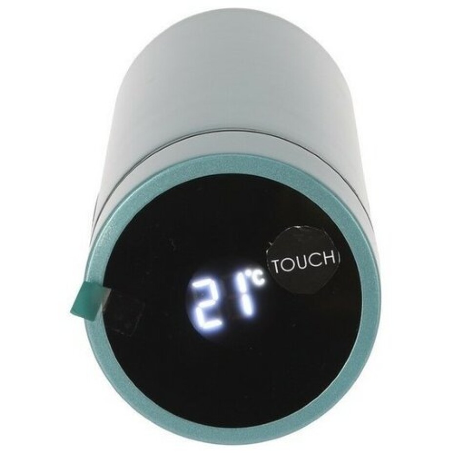 EH Nerezová termoska s teploměrem Temp 450 ml, červená - main (1)
