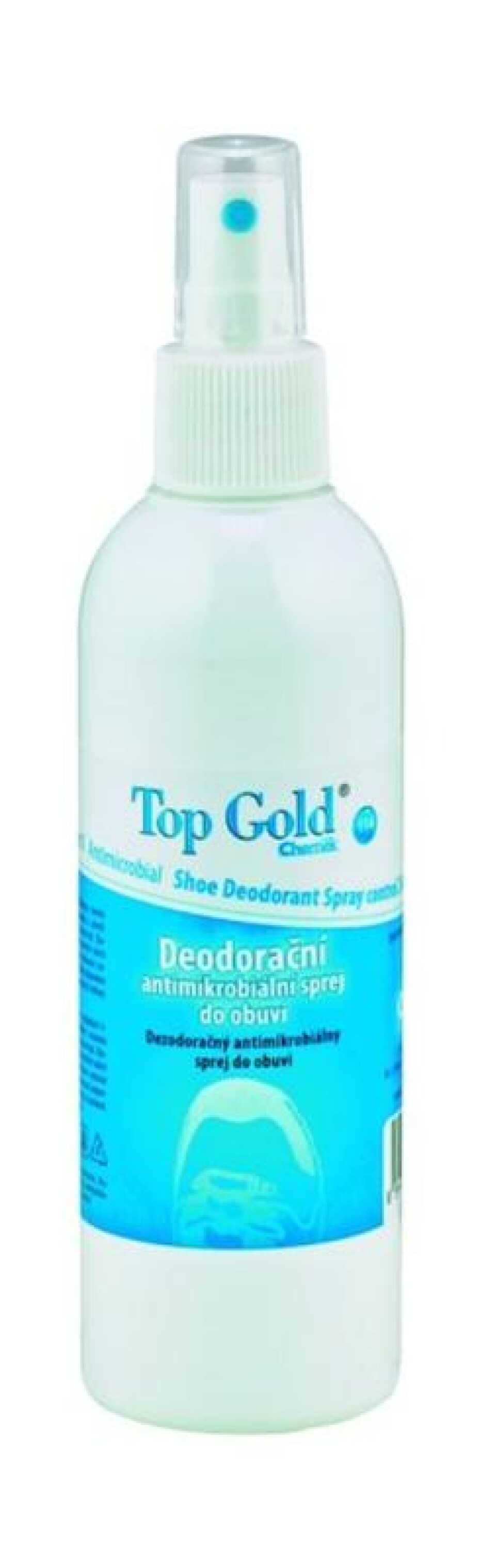 Chemek -Top Gold Top Gold Deodorační antimikrobiální sprej do obuvi 150 g - main (0)