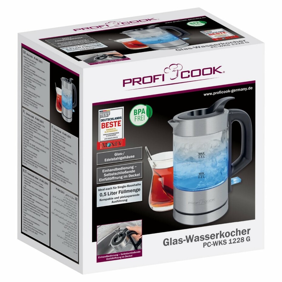 ProfiCook WKS 1228 rychlovarná konvice 0,5 l - main (8)