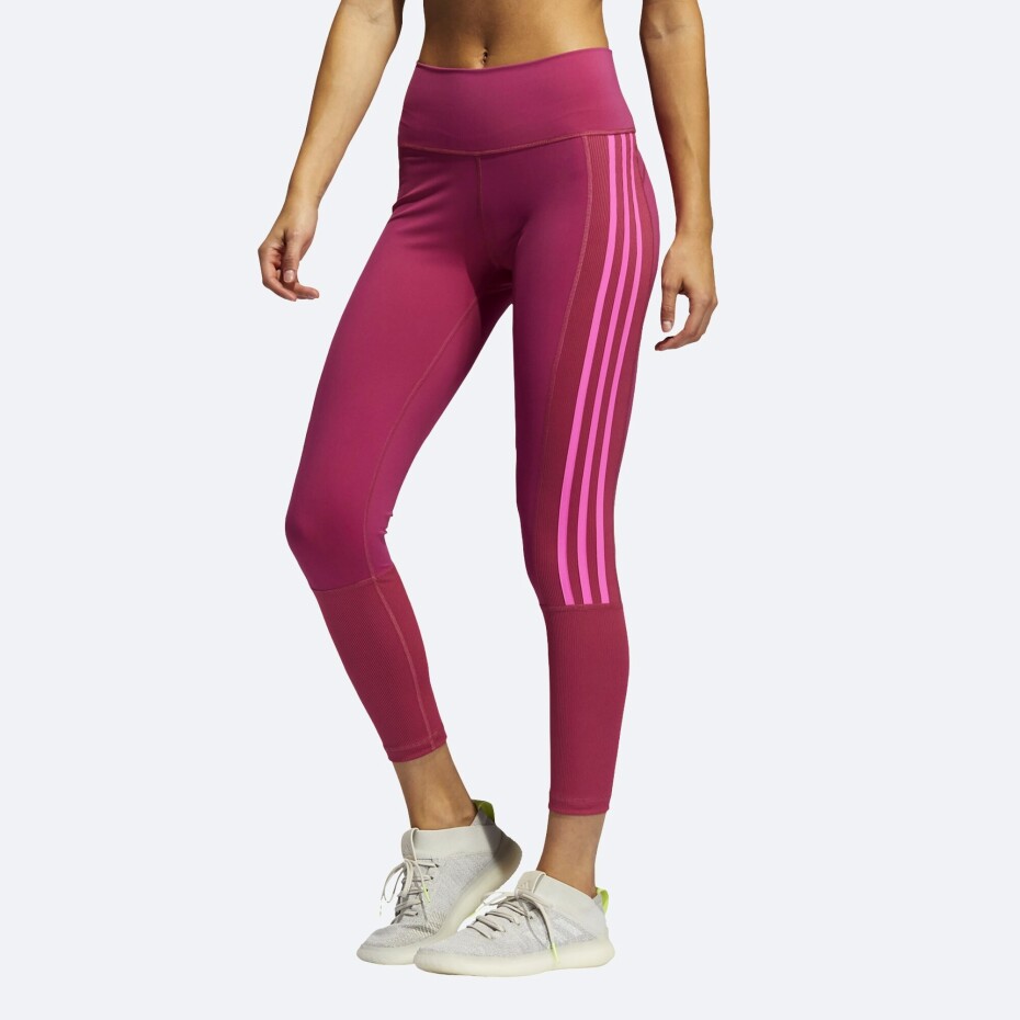 Dámské legíny adidas  Believe This 2.0 3S 7/8 Wild Pink XS - main (2)
