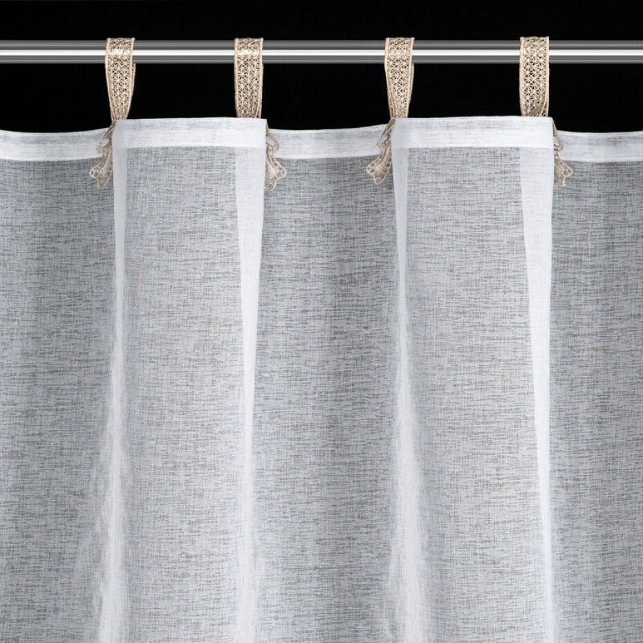 ArtFir Záclona MELISSA PU | bílá 140 x 250 cm - main (3)