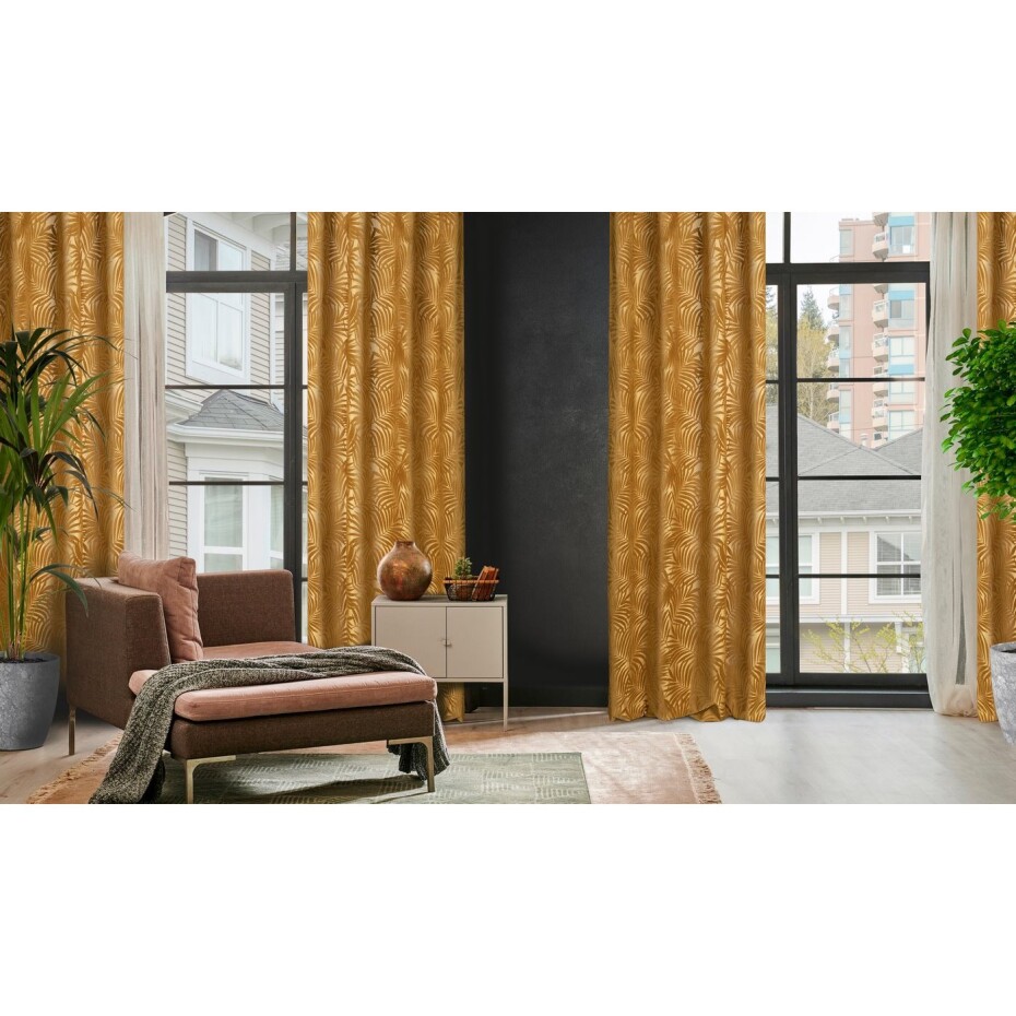 ArtFir Zatemňovací závěs LIVIA K | medová 140 x 250 cm - main (2)