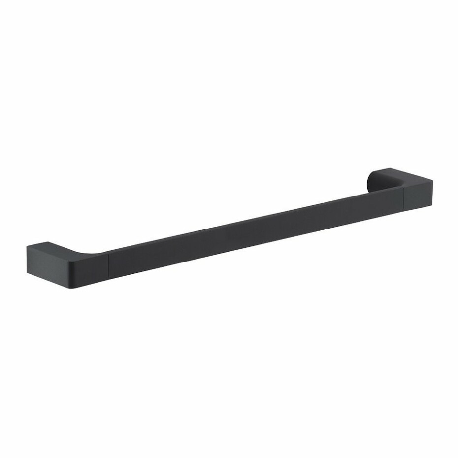 GEDY PI214514 Pirenei držák ručníků 45 x 6,6 cm, černá mat - main (0)