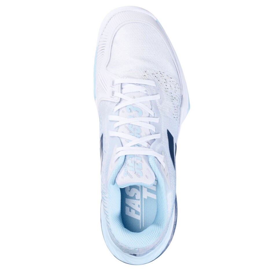 Dámská tenisová obuv Babolat Jet Mach 3 AC Women White/Angel Blue  EUR 39 - main (3)
