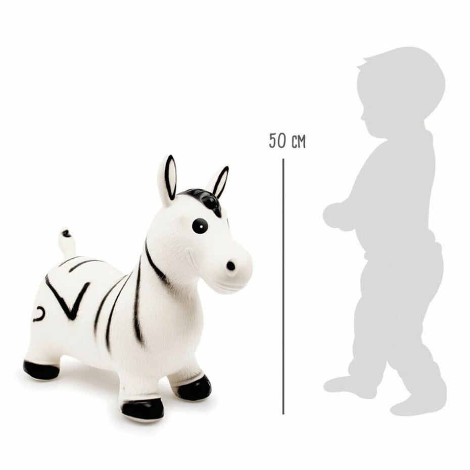 Small Foot Nafukovací hopsadlo zebra - main (4)