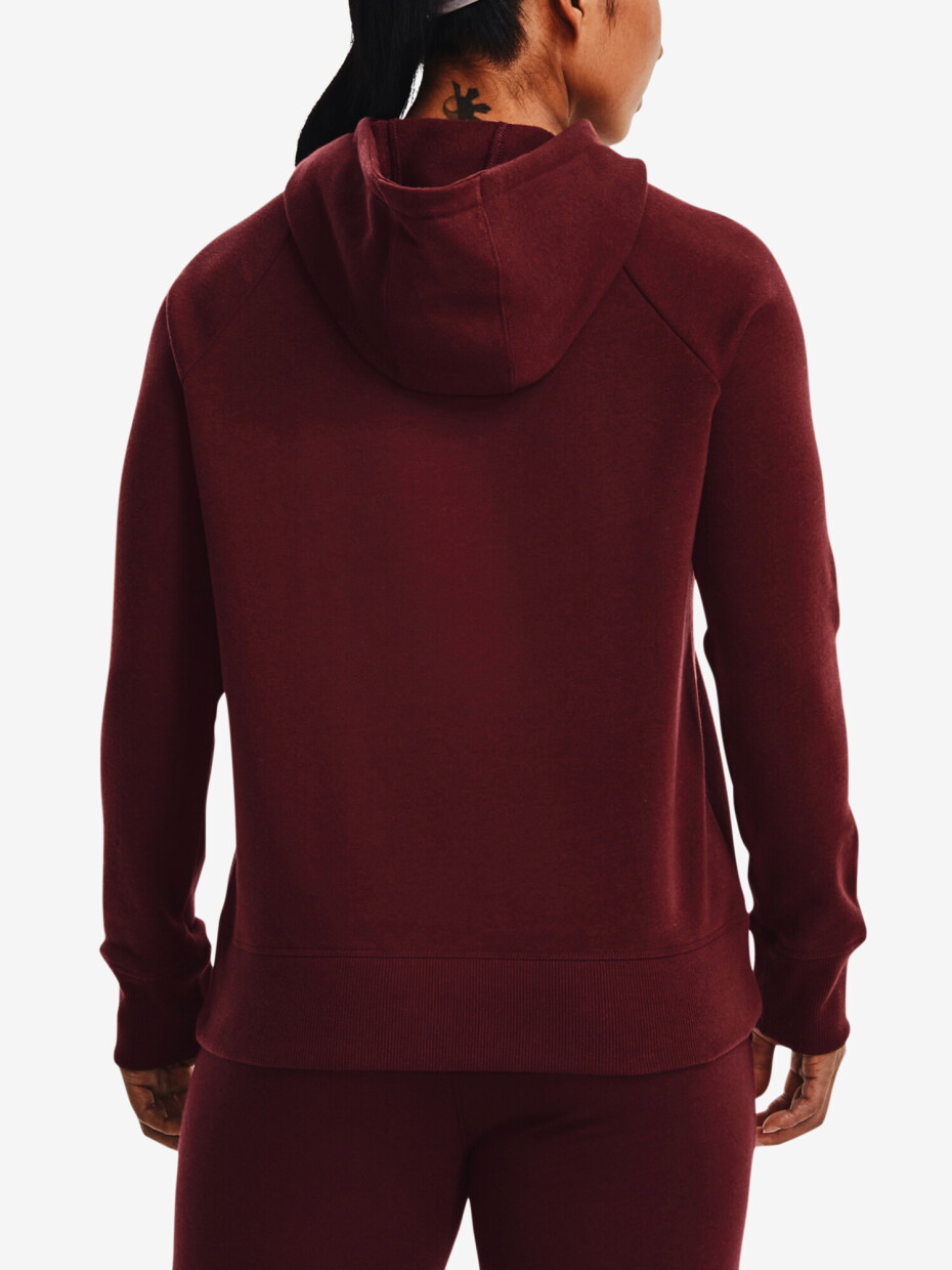 Dámská mikina Under Armour  Rival Fleece Logo Hoodie-RED L - main (5)