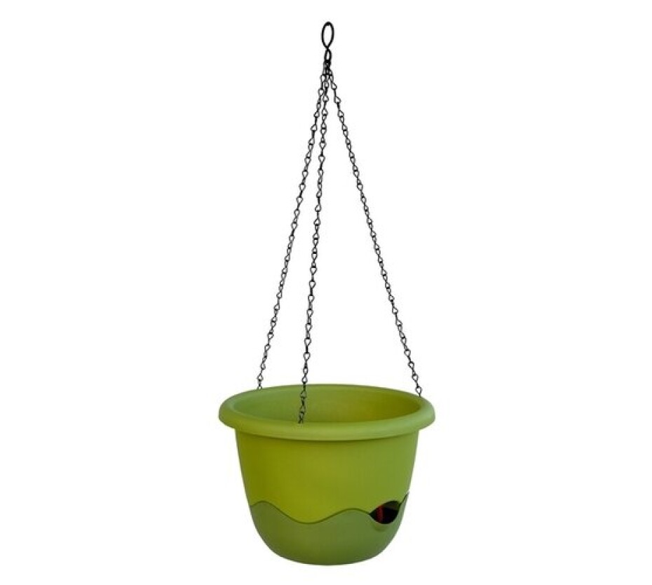 Plastia Samozavlažovací květináč Mareta zelená , pr. 30 cm, pr. 30 cm - main (2)