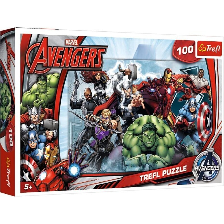 Trefl Puzzle Avengers - Do akce / 100 dílků - main (0)