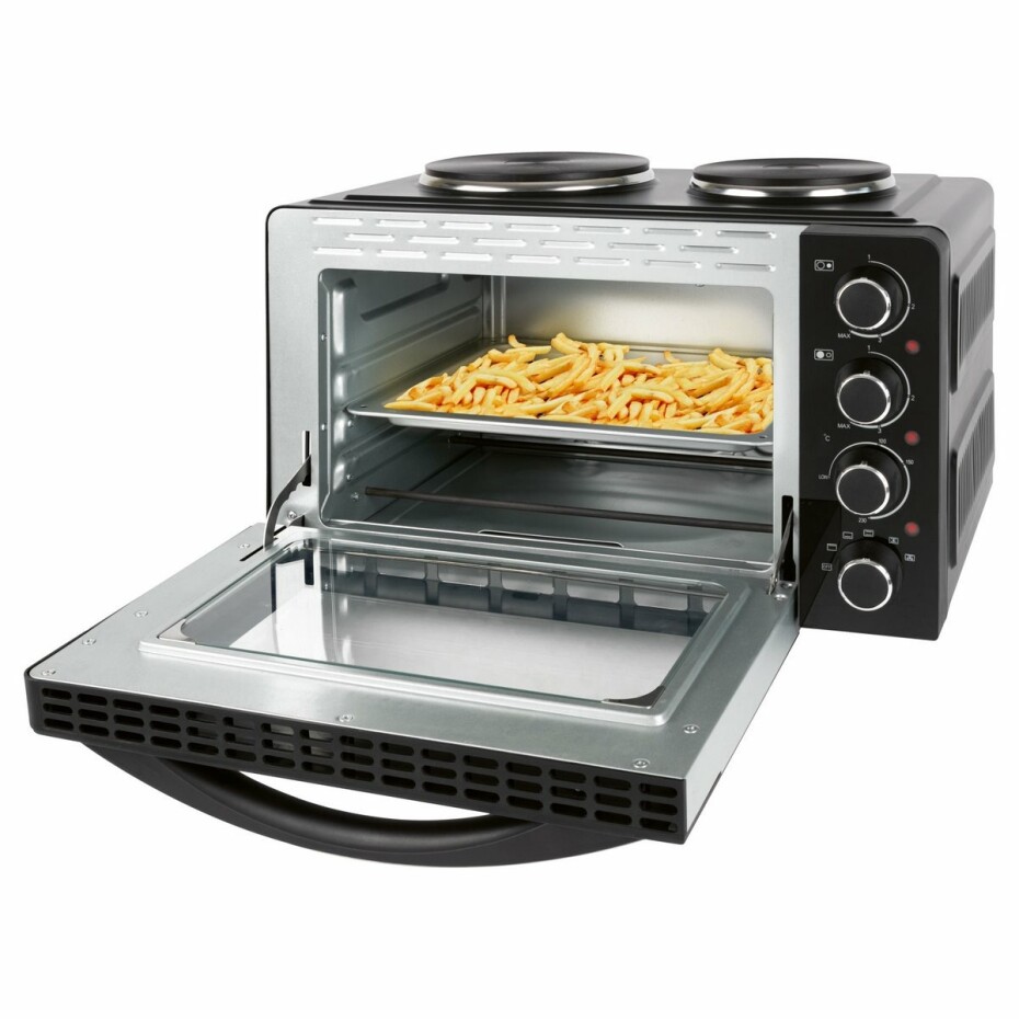 Clatronic KK 3786 multifunkční trouba s dvouplotýnkovým vařičem - main (4)