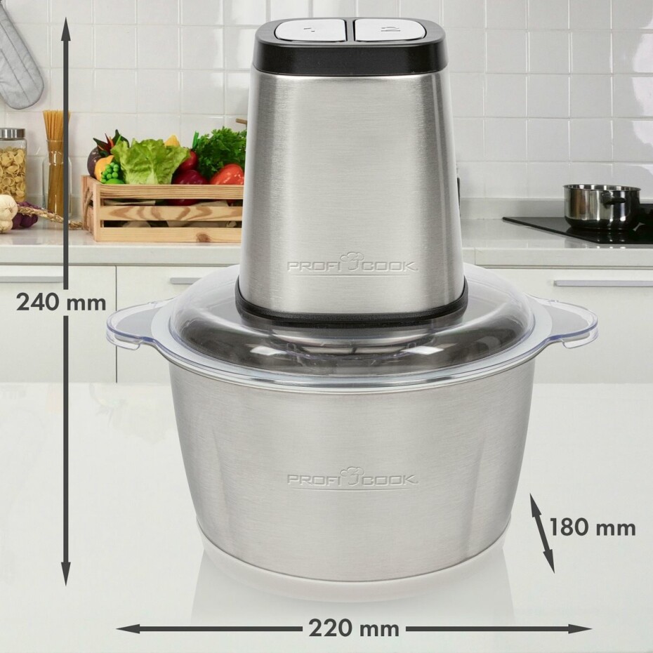 ProfiCook MZ 1227 univerzální sekáček Chopper - main (10)