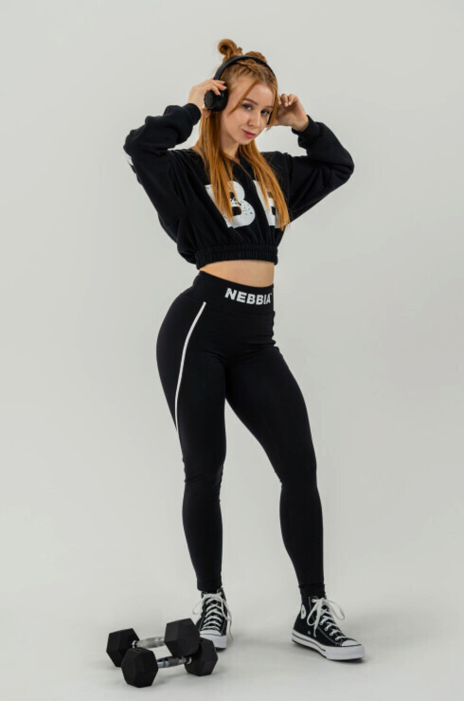Dámské legíny Nebbia Barbell Therapy My Rules Black L - main (1)