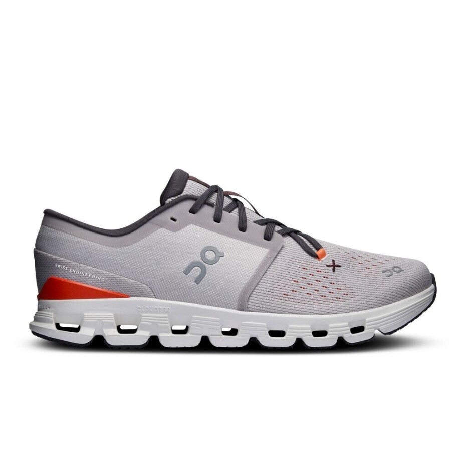 Pánská běžecká obuv On  Cloud X 4 Silver/Flame  EUR 47 - main (0)