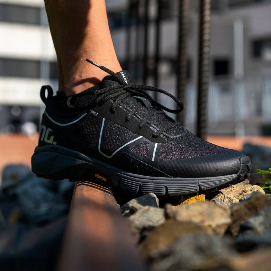 Pánská běžecká obuv Salming Recoil Trail 2 Black/Grey  UK 6,5 - main (6)
