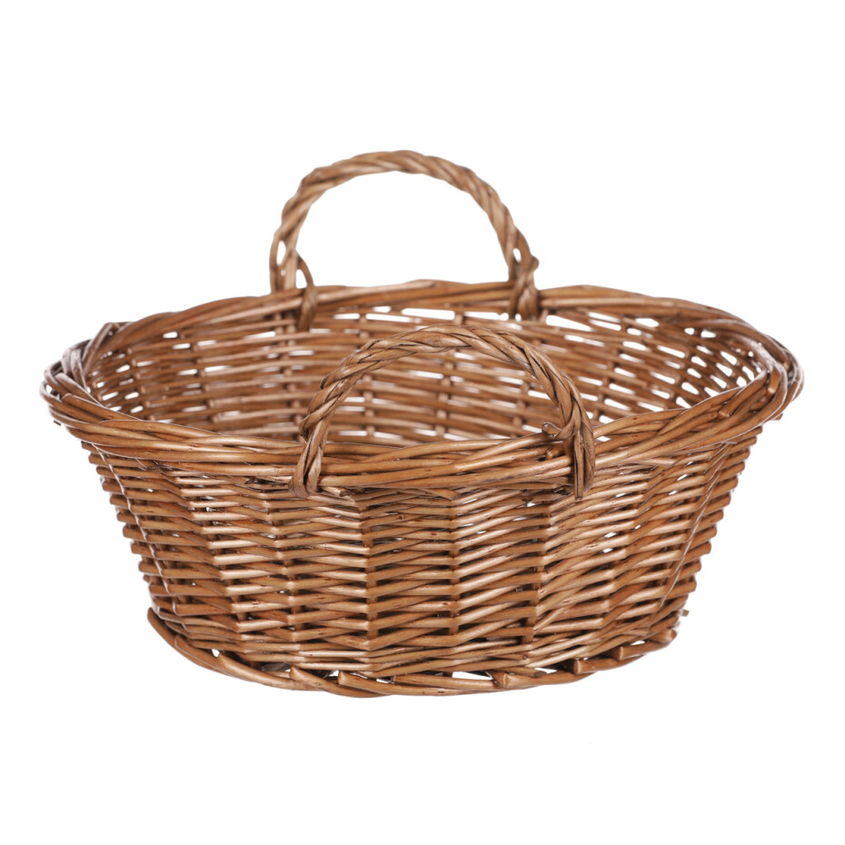 Proutěný dekorační košík Camille, 25 x 9 x 25 cm - main (3)