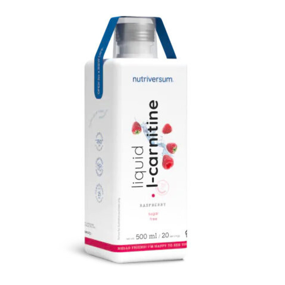 Nutriversum  Liquid L-Carnitine 500 ml višeň - main (5)