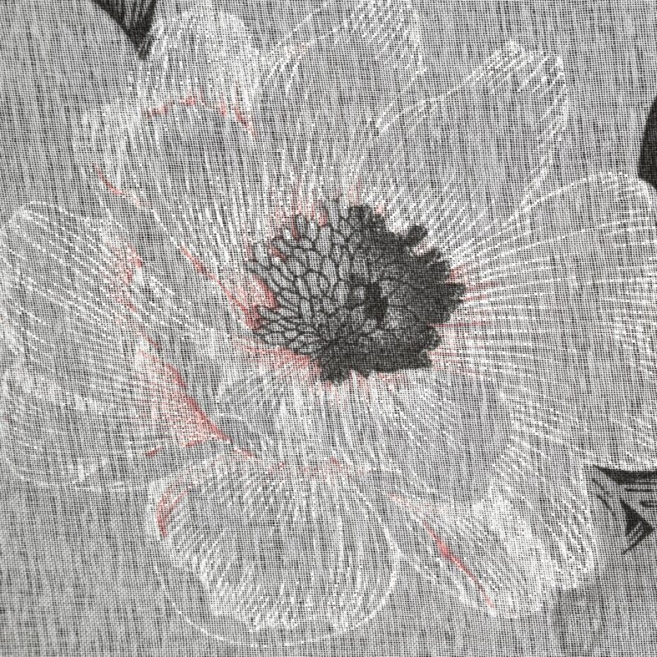 ArtFir Záclona BESSY K | bílá/růžová 350 x 250 cm - main (4)