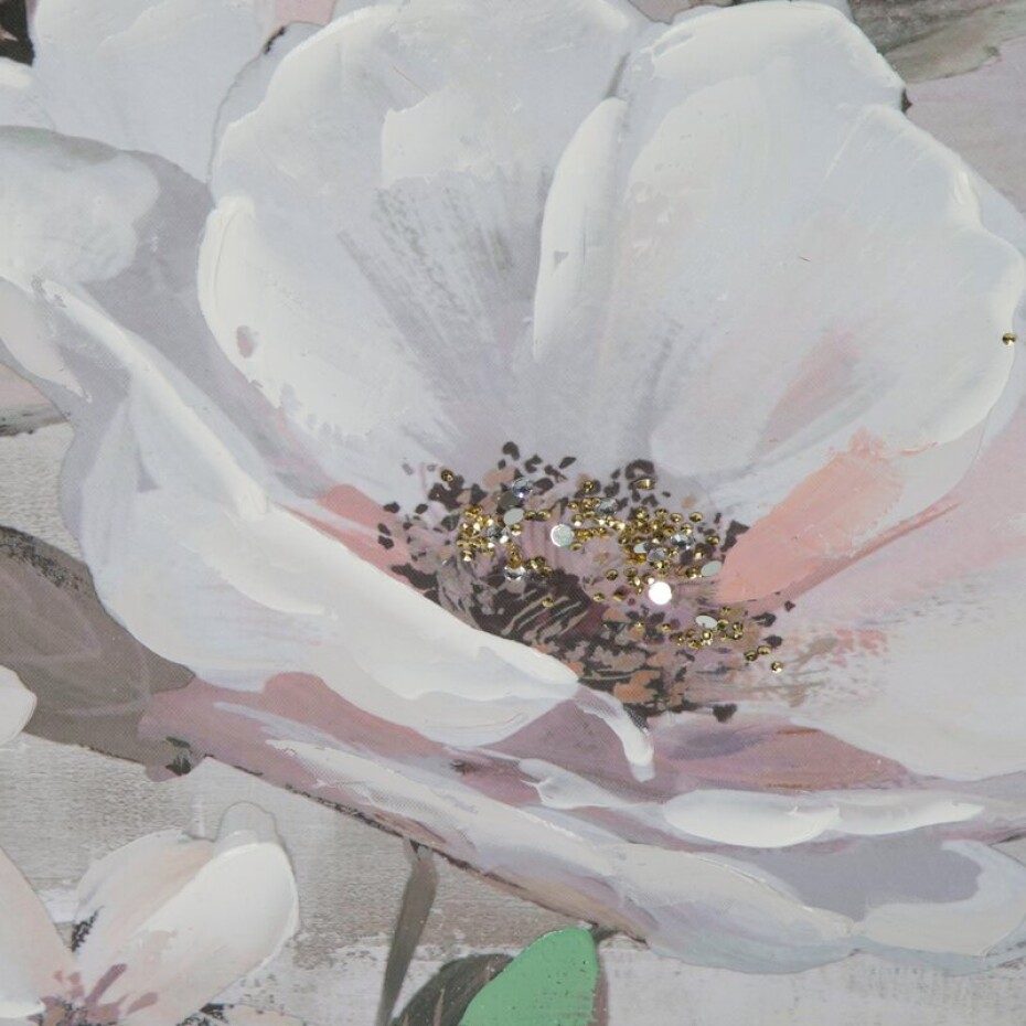 ArtFir Obraz KVĚTY 626 | béžová 60 x 120 cm - main (1)