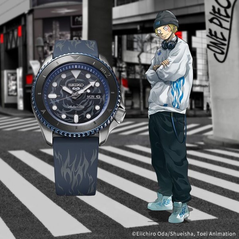 Seiko 5 Sports SRPH71K1 Sabo ONE PIECE Limited Edition - main (18)