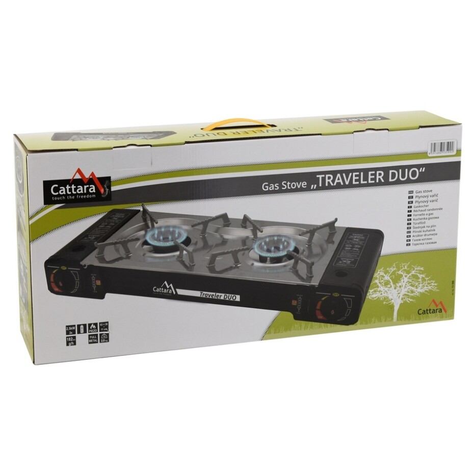 Cattara Plynový vařič Traveler DUO - main (8)