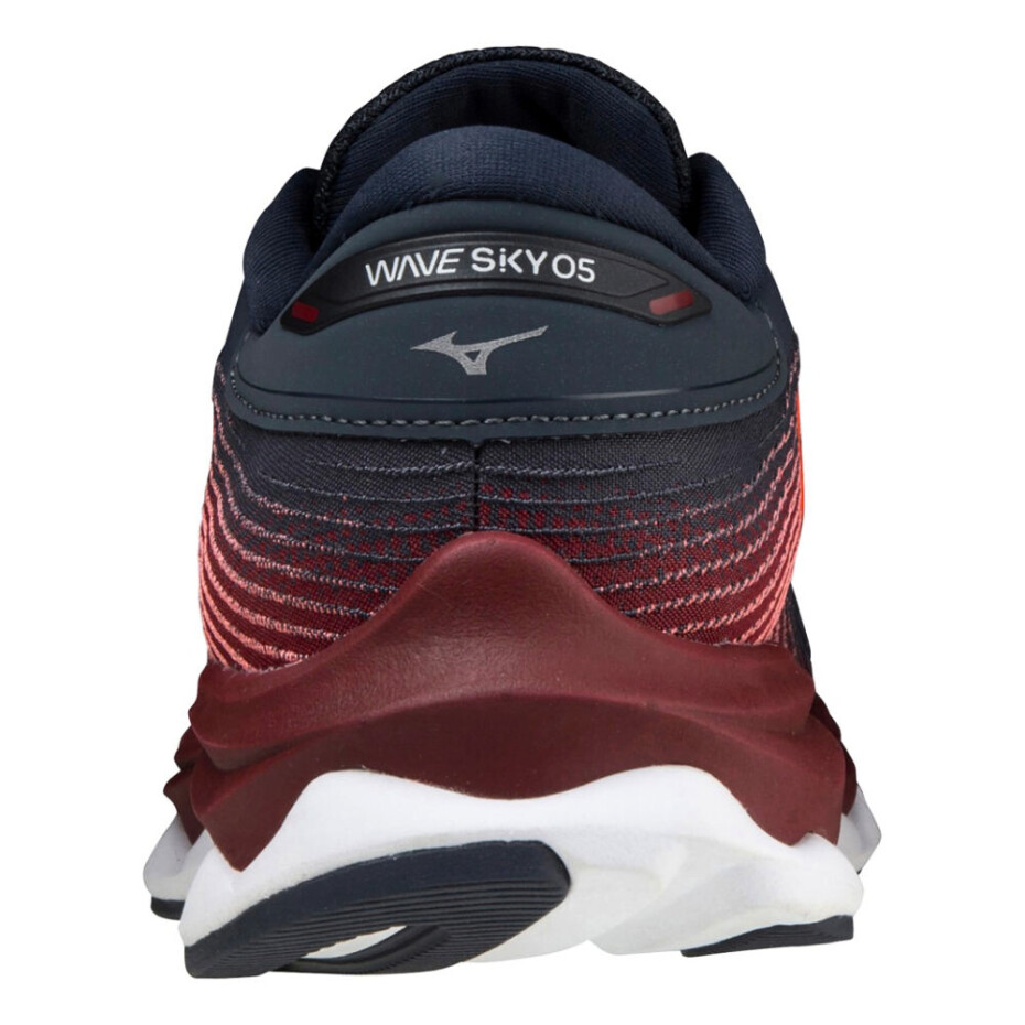Dámská běžecká obuv Mizuno  Wave Sky Wave Sky 5 / India Ink / Living Coral / Pomegranite  UK 5,5 - main (4)