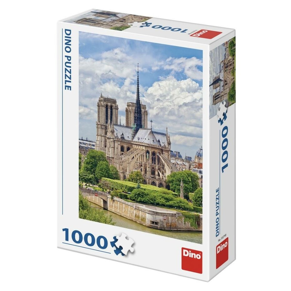 Puzzle Katedrála Notre-Dame 1000 dílků - Dino - main (0)