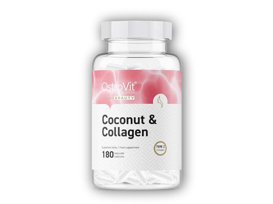 Ostrovit Marine collagen + MCT oil from coconut 180 kapslí - main (0)