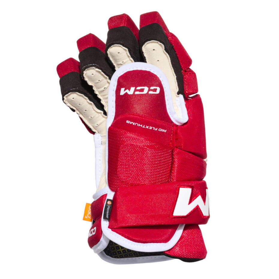 Hokejové rukavice CCM Tacks 4 ROLL PRO 3 Red Senior 14 palců - main (2)