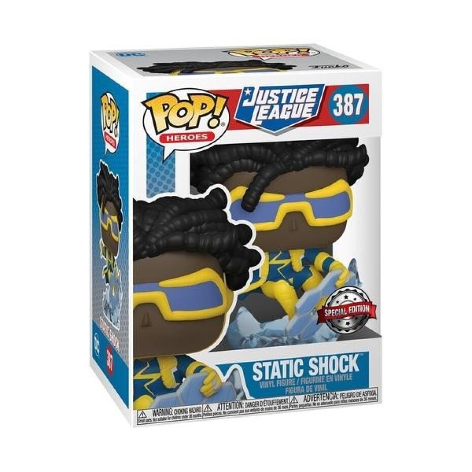 Funko POP Heroes: DC 2021 - Static Shock (exclusive special edition) - main (0)