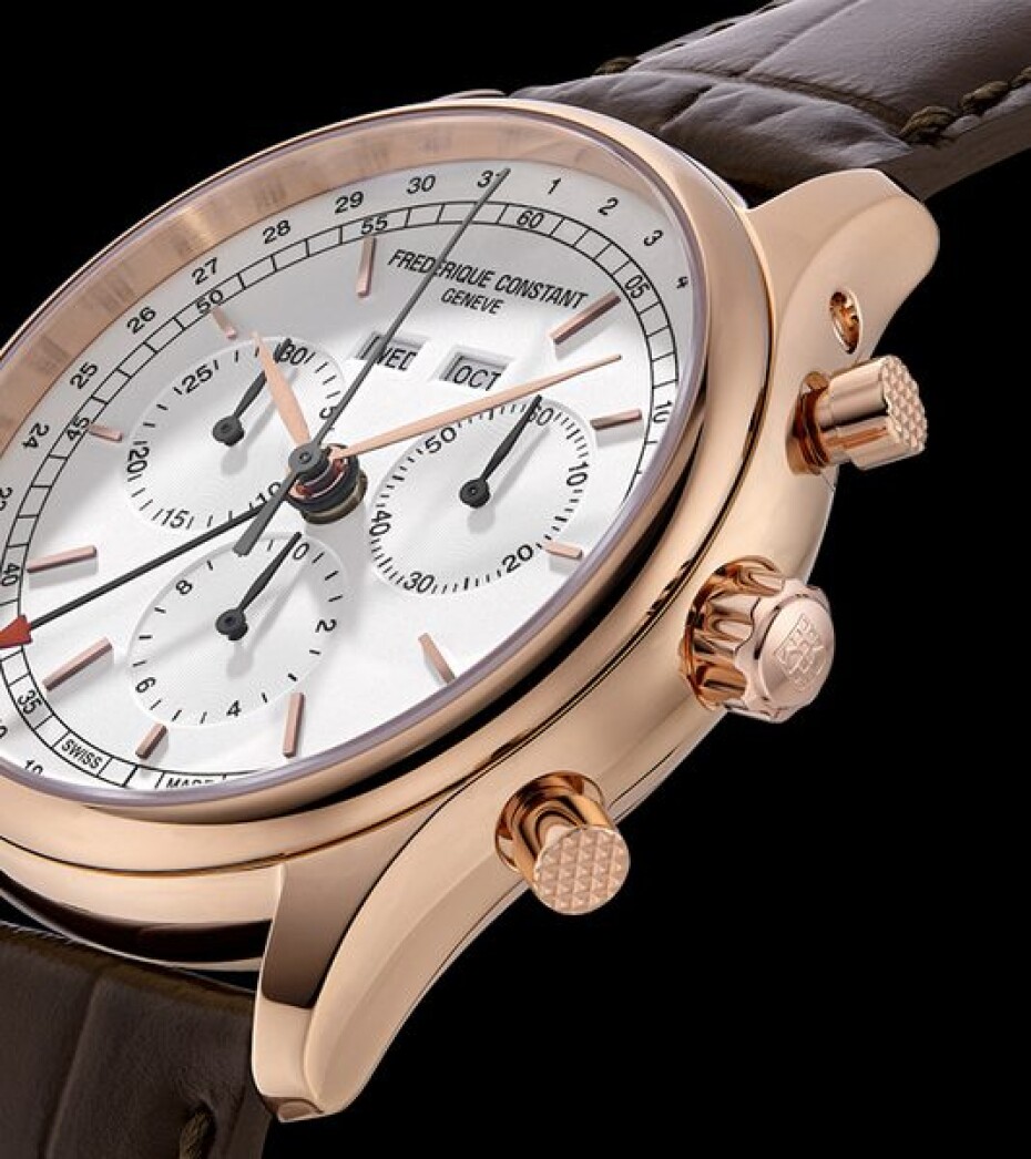 Frederique Constant Classics Gents Chronograph Triple Calendar Quartz FC-296SW5B4 - main (3)