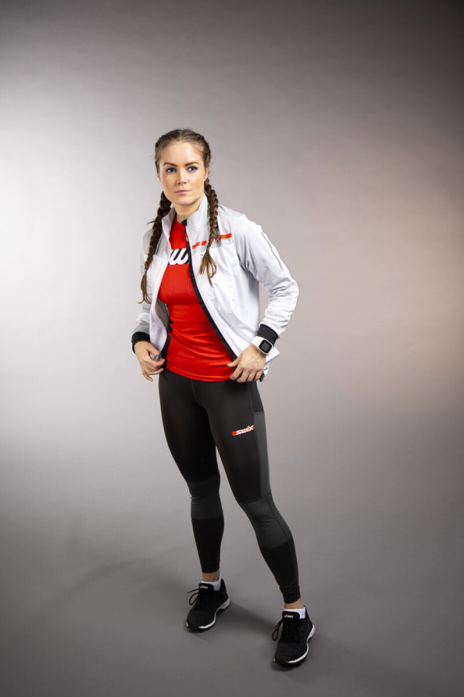 Dámské legíny Swix Carbon Tights L - main (1)