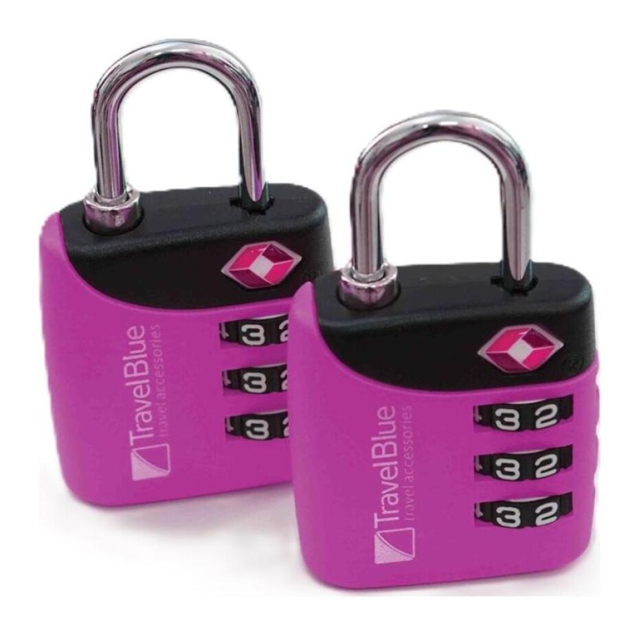 Travel Blue 2x Combi TSA Lock Purple - main (0)