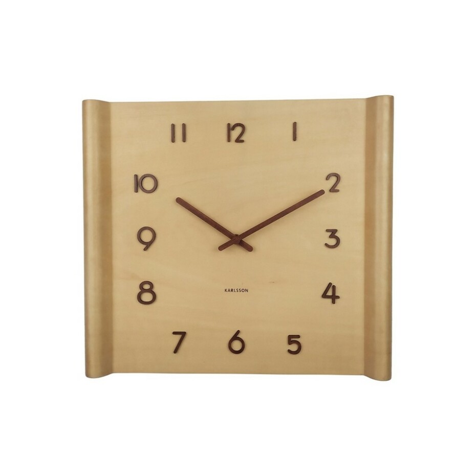 Karlsson 5960WD designové nástěnné hodiny 32 x 36 cm - main (0)