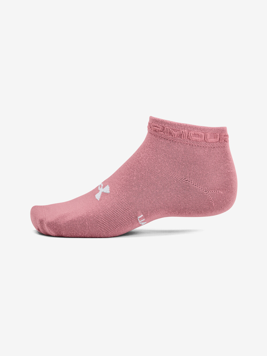 Under Armour ponožky UA Essential Low Cut 3pk růžová - main (1)
