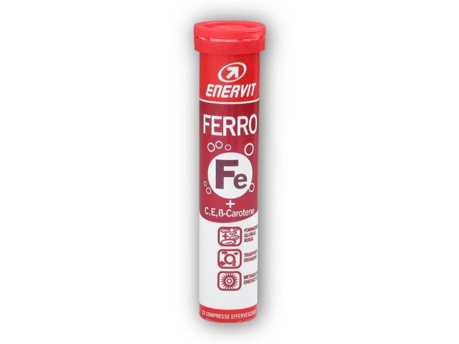Enervit ferro 20 šumivých tablet - železo - main (0)
