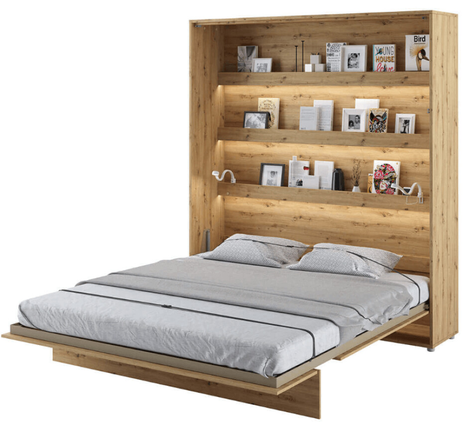 Dig-net nábytek Sklápěcí postel Lenart BED CONCEPT BC-13 | 180 x 200 cm Barva: Bílá - main (20)