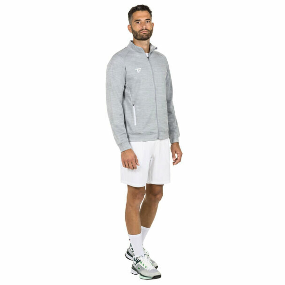 Pánská bunda Tecnifibre  Club Jacket Silver M - main (1)