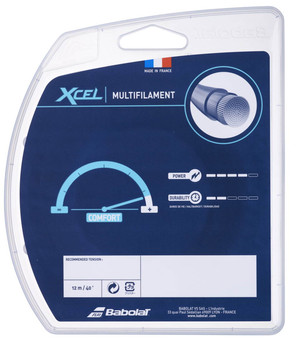 Tenisový výplet Babolat  XCEL 1,25 mm (12 m) - main (1)