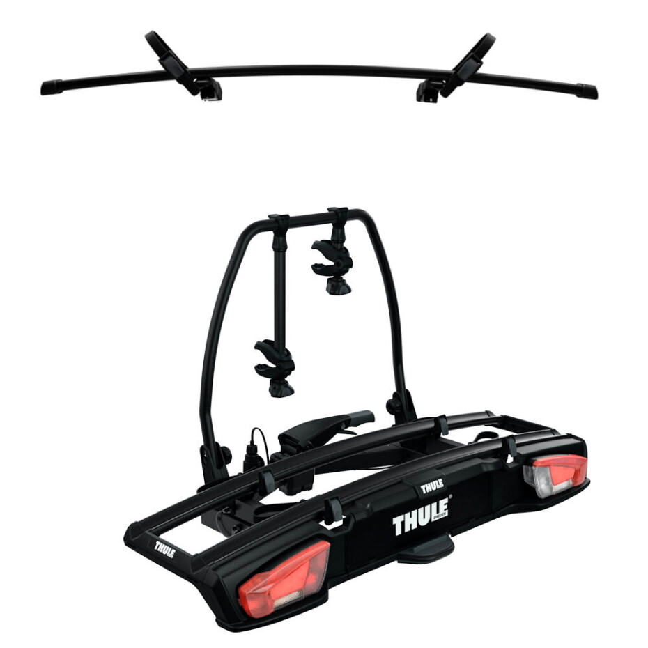 Nosič kol na tažné zařízení Thule VeloSpace XT 2 (938) Black + Adaptér Thule VeloSpace XT 9381 black - main (0)