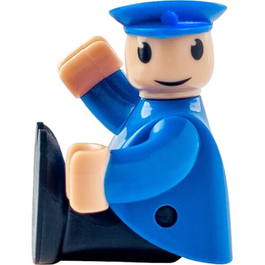 Woody Moderní elektrická mašinka k vláčkodráze, červená - main (3)