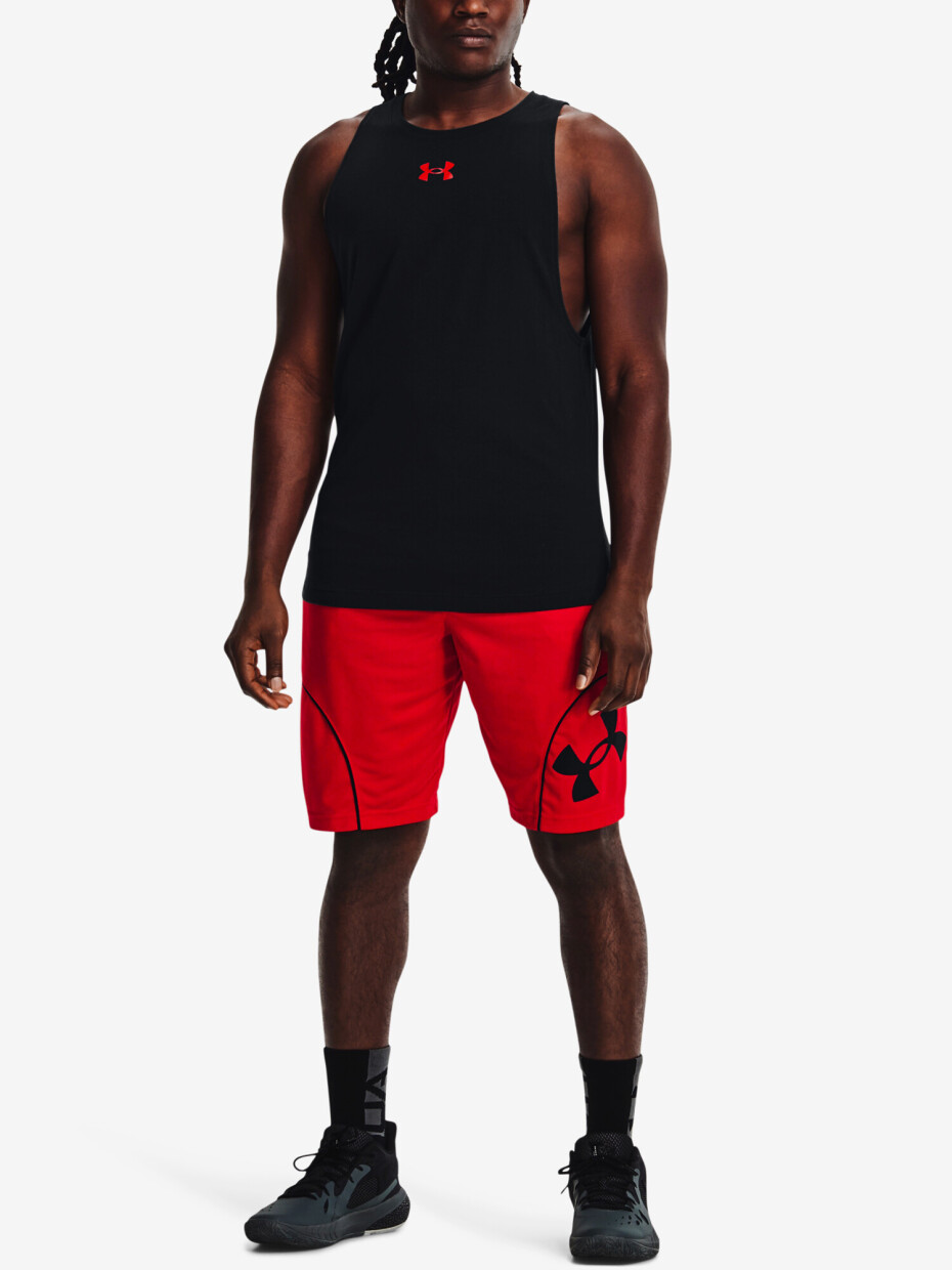Pánské šortky Under Armour  PERIMETER 11'' SHORT-RED S - main (1)