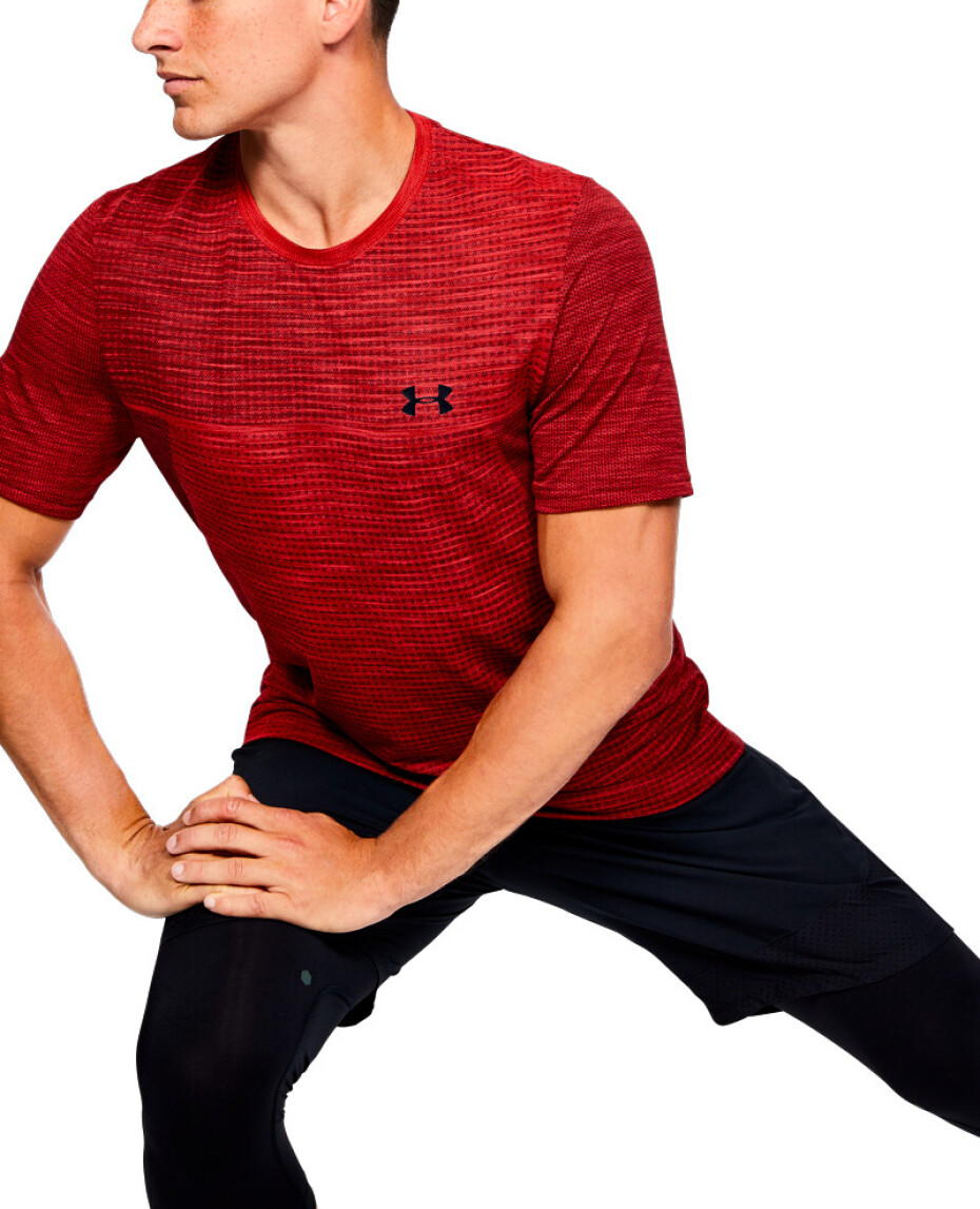 Pánské tričko Under Armour  Vanish Seamless SS Nov 1 Red S - main (5)