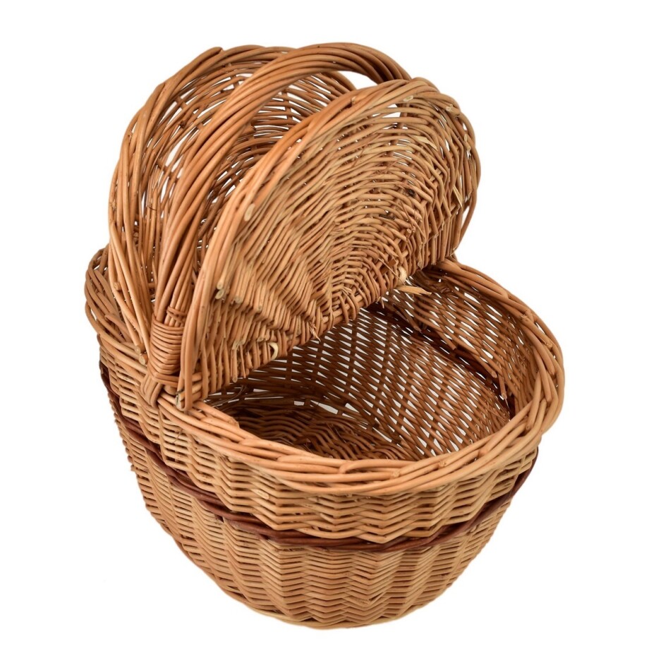 Proutěný koš Piknik ovál M, 36 x 26 cm - main (2)