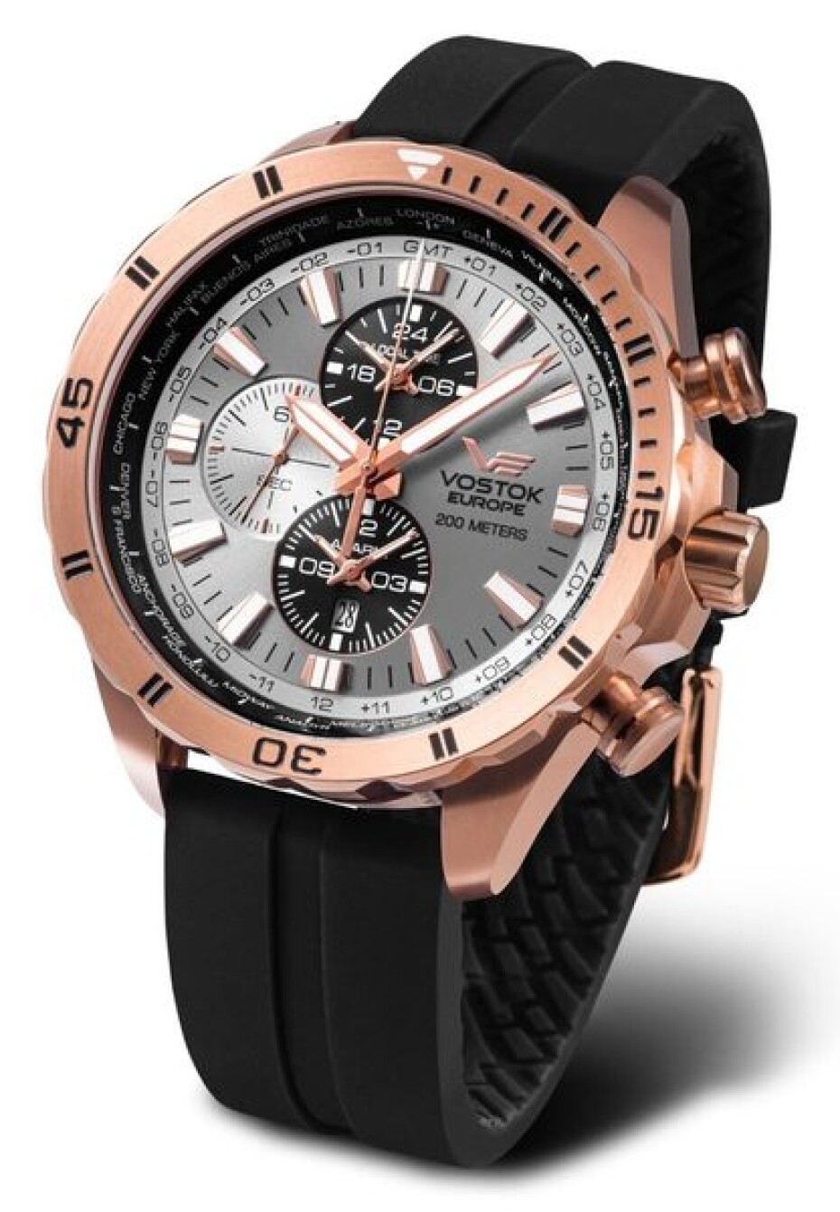 Vostok Europe Almaz Multifunctional Line YM26-320B653S - main (0)